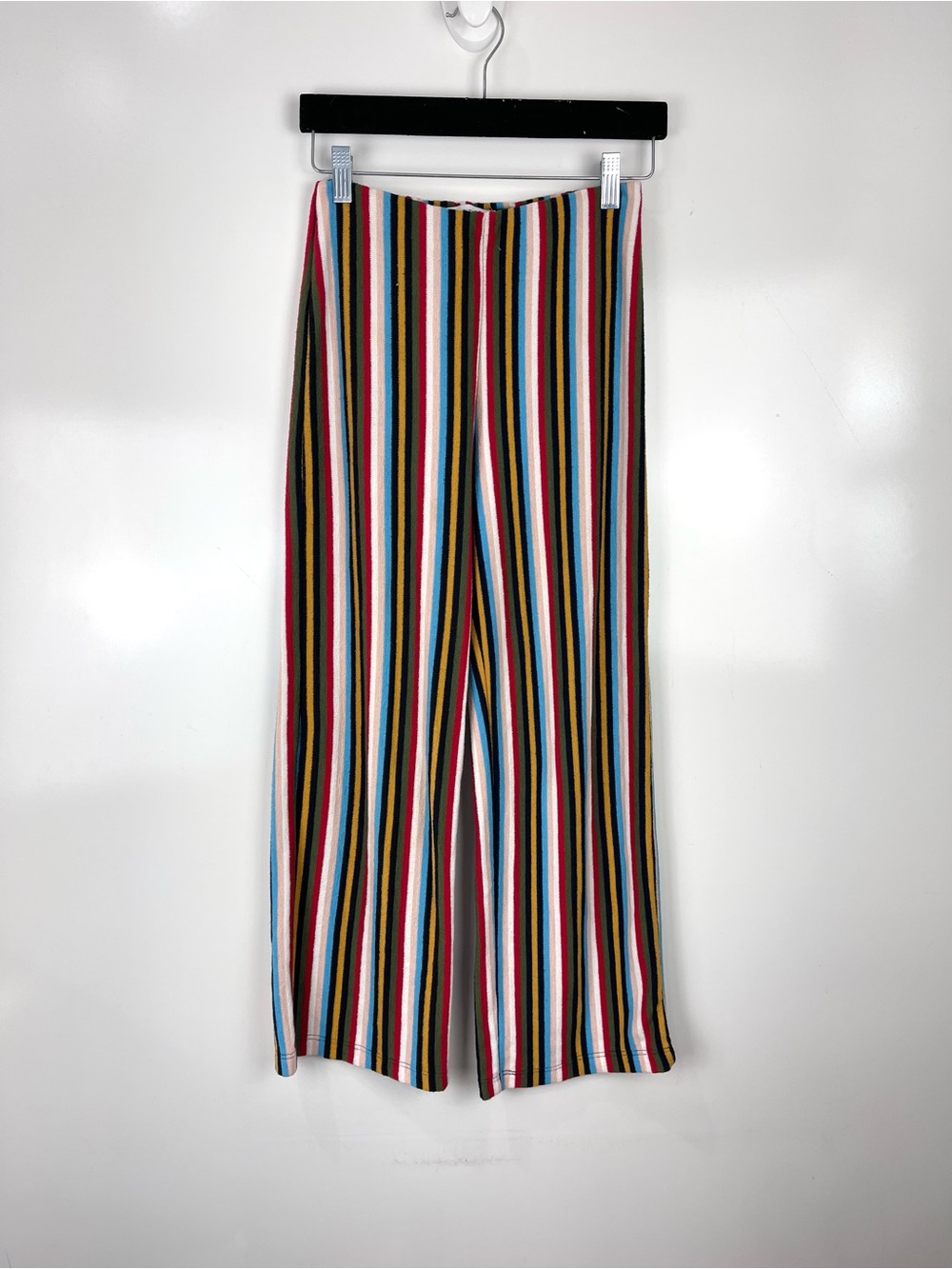Urban Outfitters Rainbow Vertical Stripe Cropped Pants - Picture 2 of 8